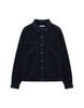 BIG UNION Corduroy Crop Shirt (Navy)