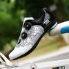 New Unlocked Cycling Shoes Men's Lock Shoes Mountain Bike Cycling Shoes Road Bike Unlocked Shoes Hard-soled Cycling Shoes