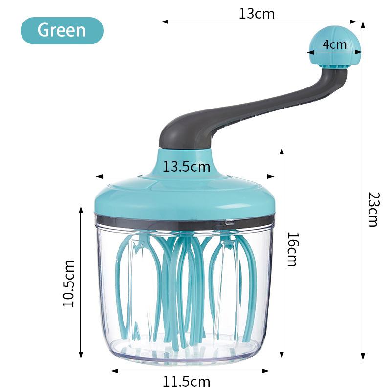 Manual Whisk Household Cake Baking Tools Egg Stirrer Semi-automatic Small Egg White Cream Whisk