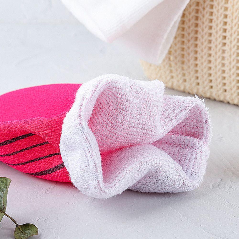 Extreme Comfort Massage Viscose Fiber Bath Glove Shower Scrubber Exfoliating Towel Body Rub