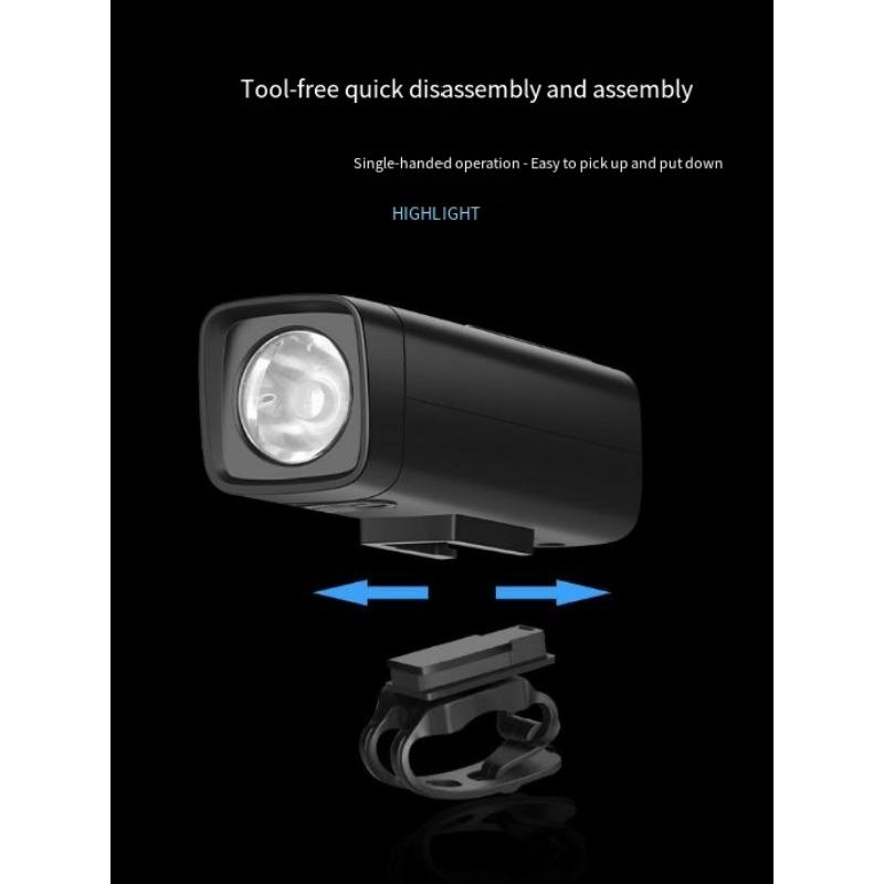 1PC Bicycle Night Riding Headlights Bright Children Riding Waterproof Road Charging Mountain Bike Lights Flashlight Equipment