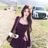 2025 Faux Two-Piece Lace Camisole Dress: Women's Autumn Waist-Cinched Pleated Bodycon Skirt
