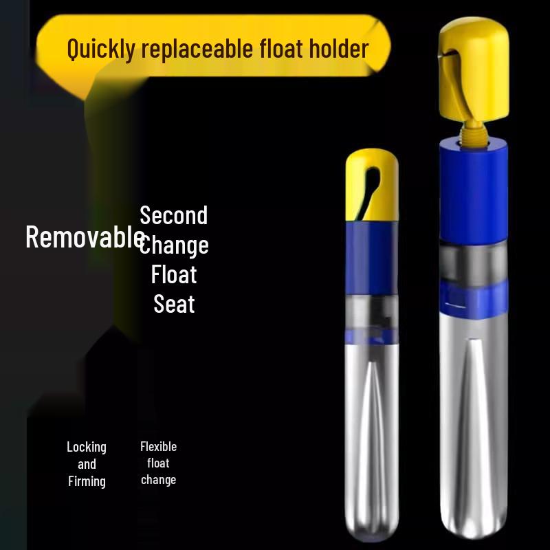 Copper Head Silicone Rotating Float Seat Holder for Big Fish Raft Fishing - Reinforced Tackle Accessory
