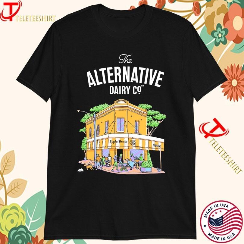 Унисекс Футболка The Alternative Dairy Co Soy Burbs Café L