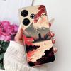 Clear Casing For Xiaomi Poco M6 Plus Cover For Xiaomi Poco M6 4G Case Luxury Butterfly Love Fashion Flowers Cool Lion Painted