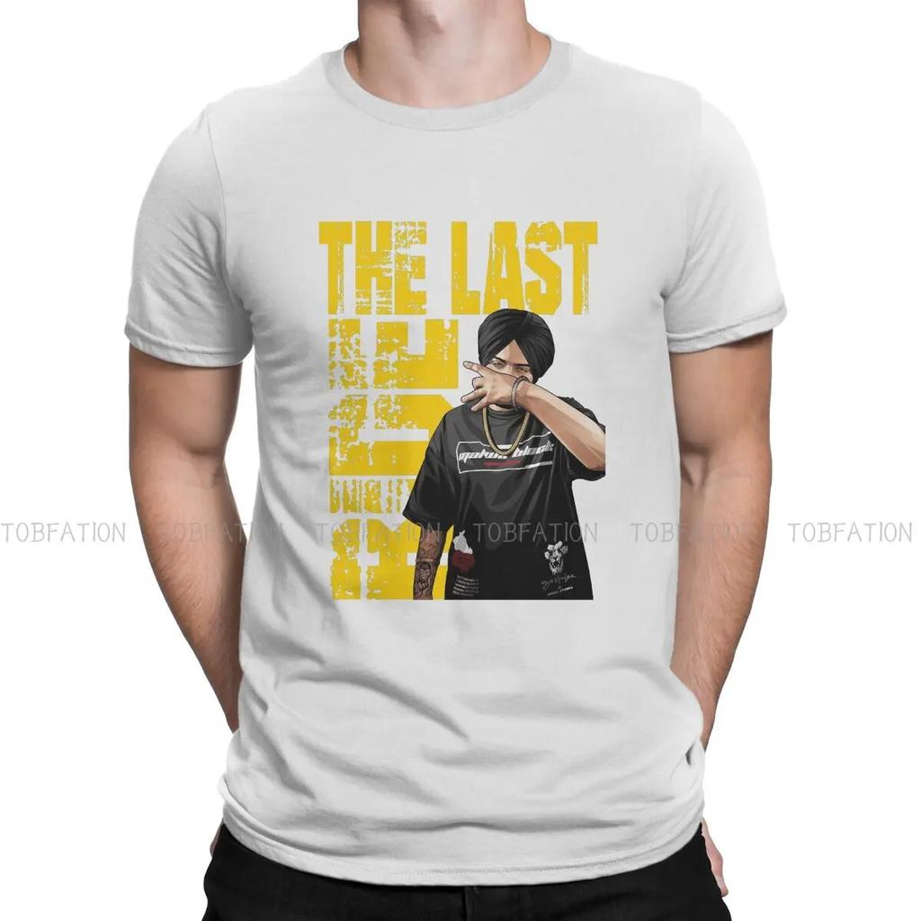 Desi Merch Punjabi Hipster T-Shirts Sidhu Moose Wala Indischer Rapper Männlich Harajuku Stoff Streetwear T-Shirt Rundhals Übergröße