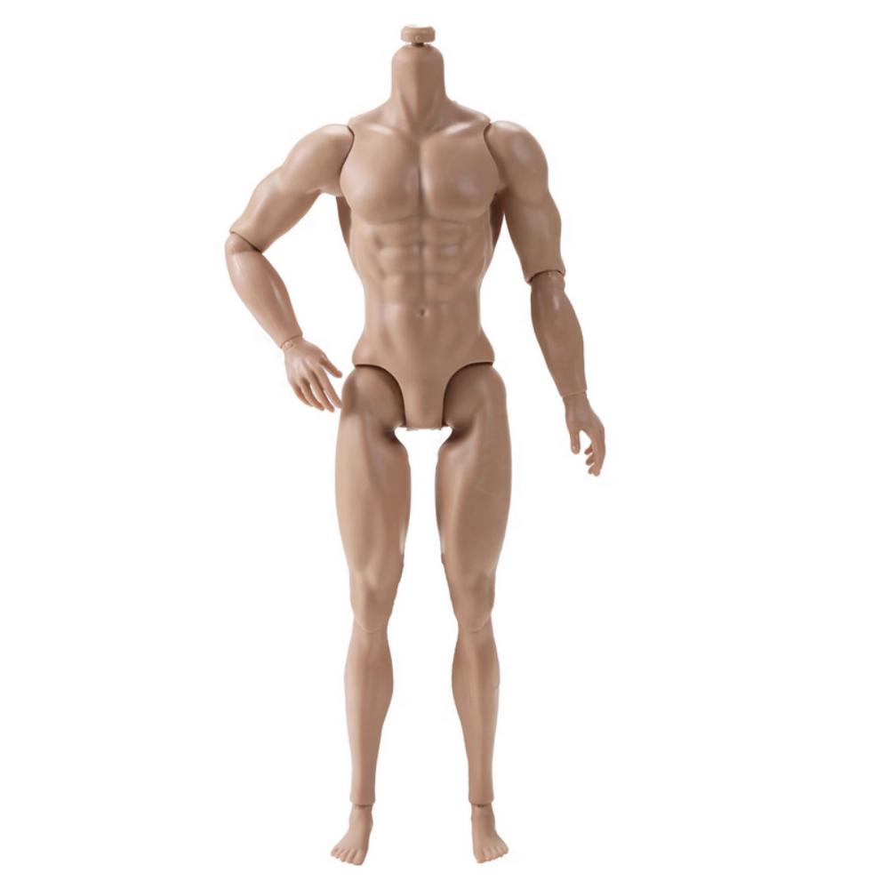 31cm Joint Movable Male Doll Body Toy for Children Diy 1/6 MJD Strong Man Doll's Accessories for Dress Up