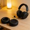 1Pair Ear Pad Replacement Protein Leather Earpads Ear Cushions Sponges Cover Earmuffs For MMX200 MMX100 MMX150 Headphones