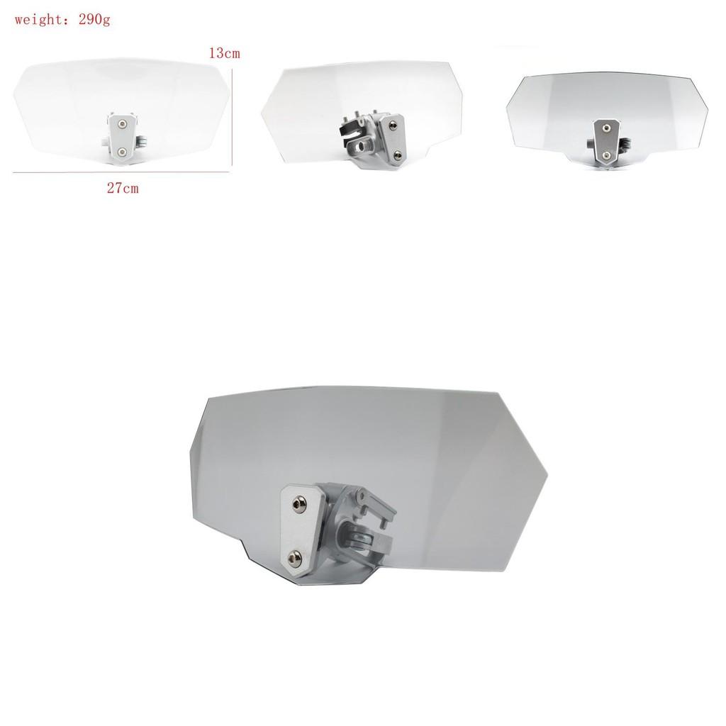 Verstellbare Motorrad-Windschutzscheibe Schutzpaneel Stilvolles Und Funktionelles Design