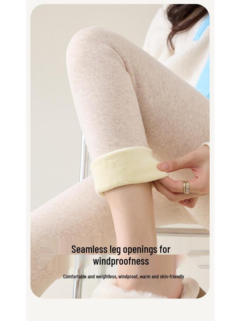 High Waist Fleece Lined Slimming Winter Leggings for Women - Extra Thick, Plus Size, Warm All-in-One Pants
