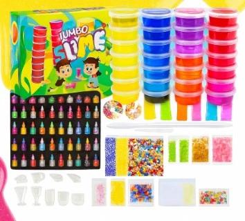 Slime Kit for Kids for Making Slime, Plasticine, Mega Set XXL