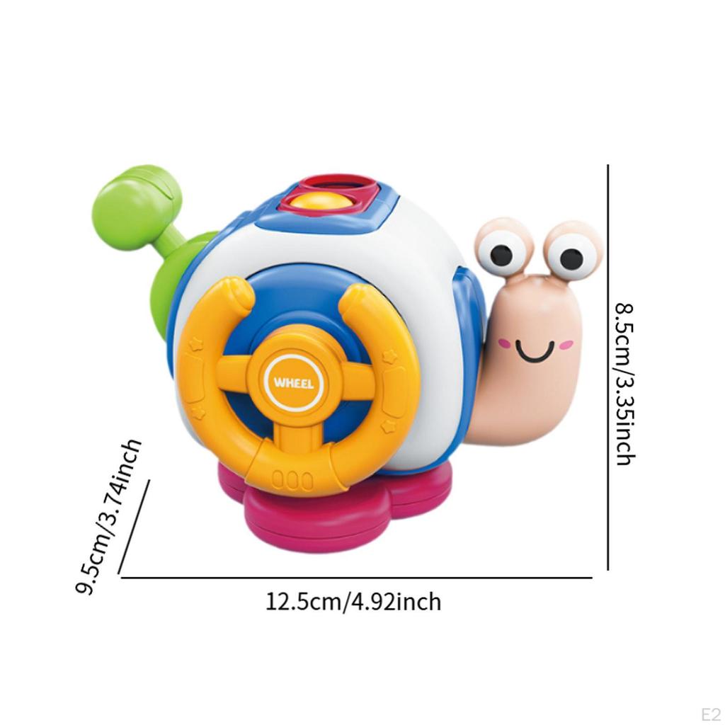 Montessori Sensory Toy Busy Cube for Kids 13 Year Old Boy Girl Toddlers 12.5x9.5x8.5cm