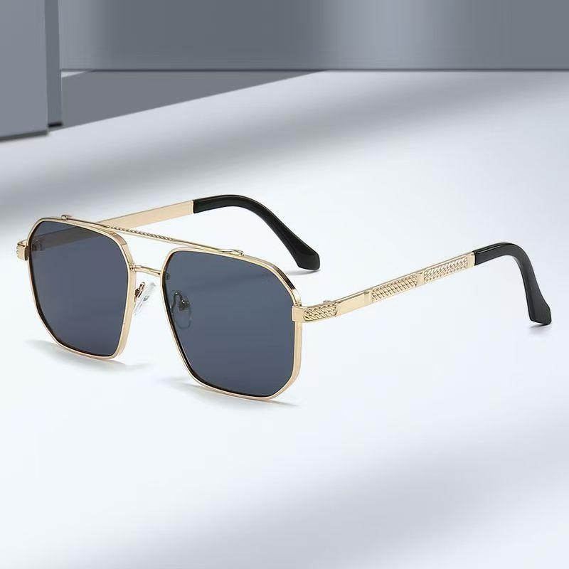 Steampunk Small Rectangle Sunglasses Men Luxury Vintage Outdoor Driving Sun Glasses For Male Trendy Shades Uv400 Eyewear