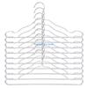10Pcs Aluminum Alloy Metal Clothes Hangers Non-Deformed Heavy Duty Coat Drying Rack with for Jacket Shirts Pants D57B