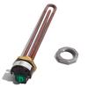 Resistencia calefactora eléctrica tubular LUJINXUN DN32 de 1,25", 250 V 50 Hz TEN con regulador de temperatura de 1,5 kW/2,5 kW/3 kW/4 kW (1 unidad)