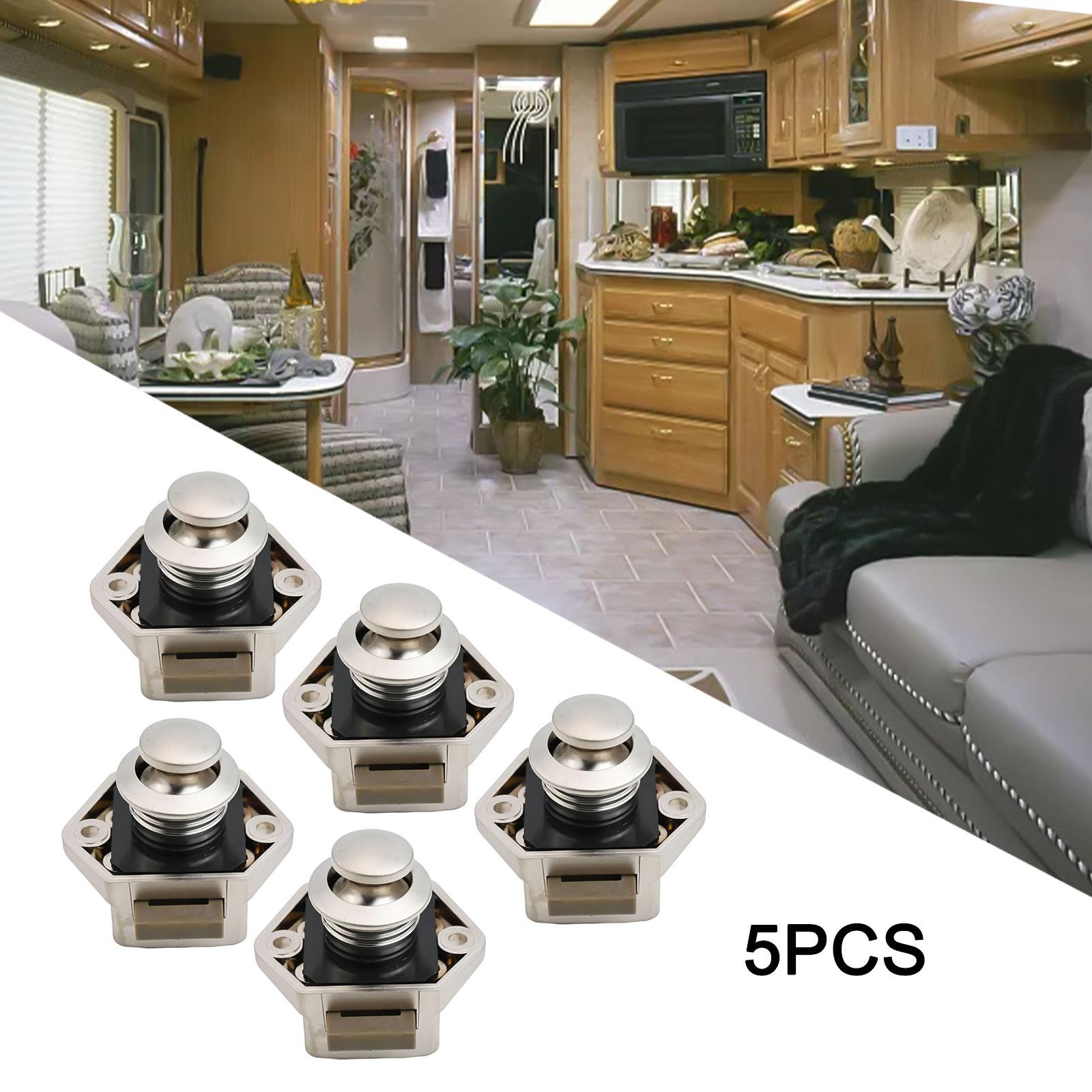 

For Campervans Camper Door Locks Cabinet Door Catch Parked Travel High-Quality Materials Long-Lasting Durability