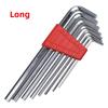 8pcs Allen Wrench Metric Wrench Inch Wrench L Wrenchs Size Allen Key Short Arm Tool Set Easy To Carry In The Pocket