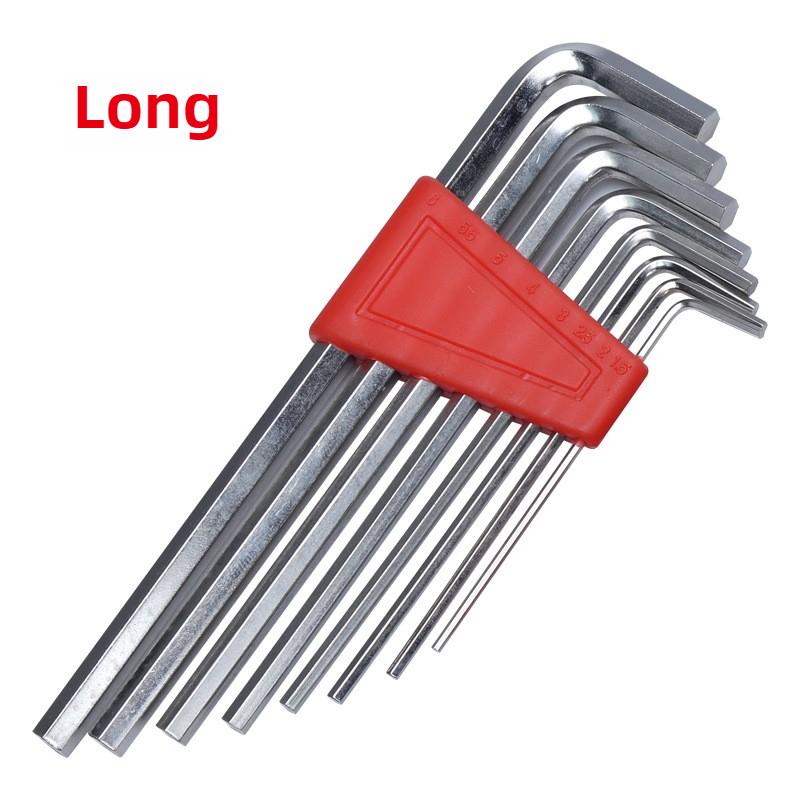 8pcs Allen Wrench Metric Wrench Inch Wrench L Wrenchs Size Allen Key Short Arm Tool Set Easy To Carry In The Pocket
