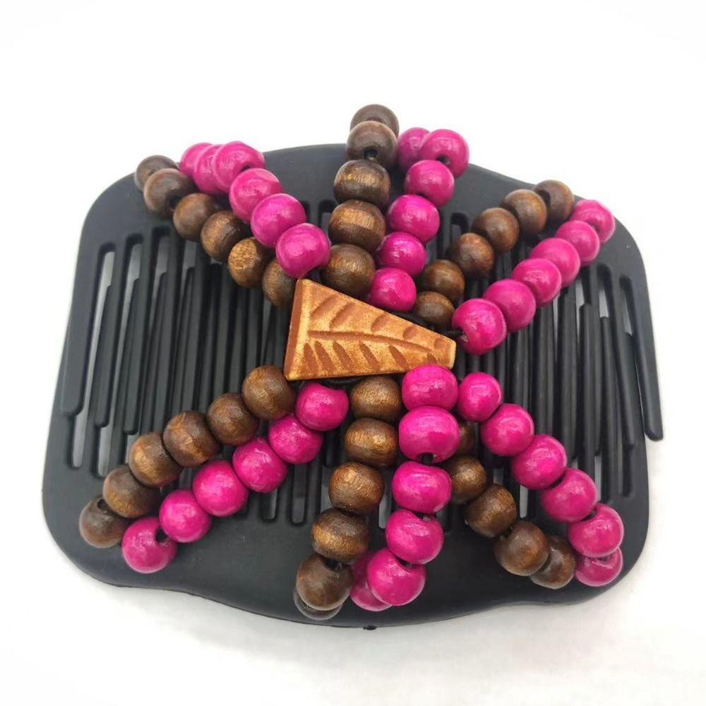 Haarstyling Vintage Magischer Haarkamm Dutt-Halter Haarspangen Klaue Elastisch Perlen Haarspangen DIY