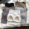Square Collars T-shirts Sleeveless Women Sexy Tank Tops Girls Y2K Vest Street Party Wear
