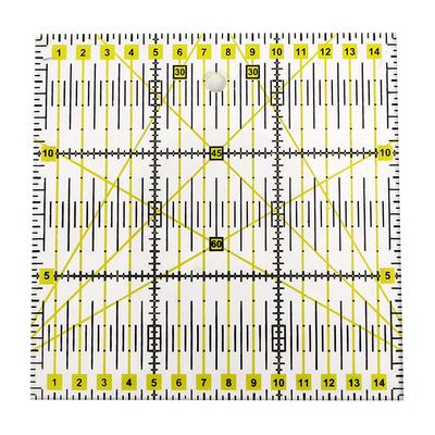 DIY Acrylic Sewing Rulers Measure Quilting Tool Square Ruler Cutting Rule