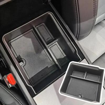 For Tesla Model 3 Highland 2024 Center Console Armrest Storage Box Organizer Car Interior Replacement Accessories 2023 New