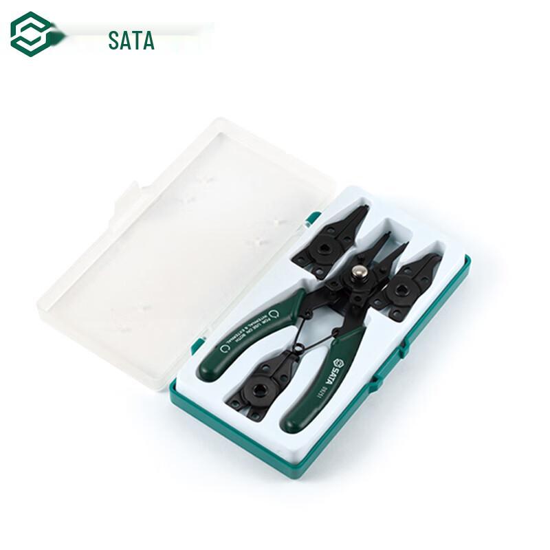 SATA 5-Piece Circlip Pliers Set Steel