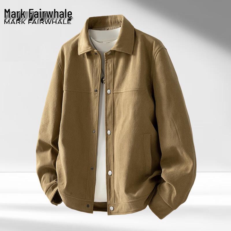 Mark Fairwhale Men's American Retro Casual Lapel Jacket