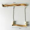 Double Layered Swing Bridge Toy Chewable Parrot Cage Swing Pet Bird Training Toy  Cage Accessories
