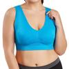 Women Color Plus Size Ultratenká velká podprsenka Sportovní podprsenka Full Bra Cup Tops