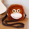 66CM Cartoon Gorilla Plüschtier Schimpansen Affe Weiche Stoffpuppe Rucksack Autotasche Raumdeko Kinderspielzeug Weihnachtsgeschenk