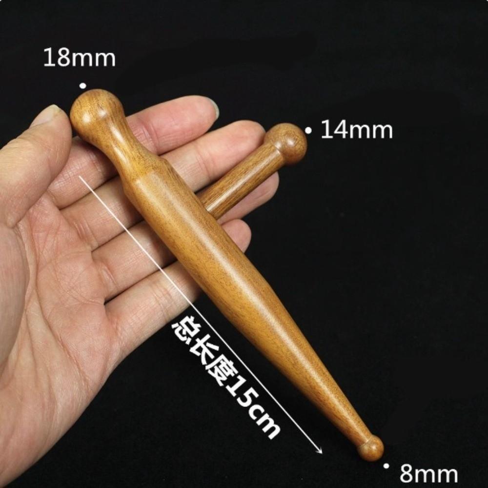 Ergonomic Sandalwood Massage Stick Durable Foot Massage Stick Acupuncture Stick  Acupressure