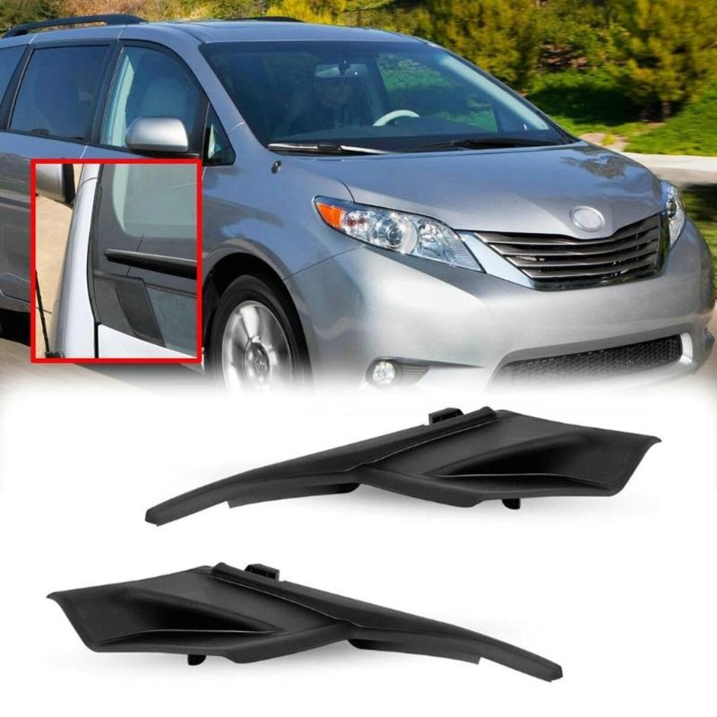 Vehicle Specific Front Windshield Wiper Side Cowl Covers Trim Suitable for 53866-08020 53867-08020 Left and Right 2pcs