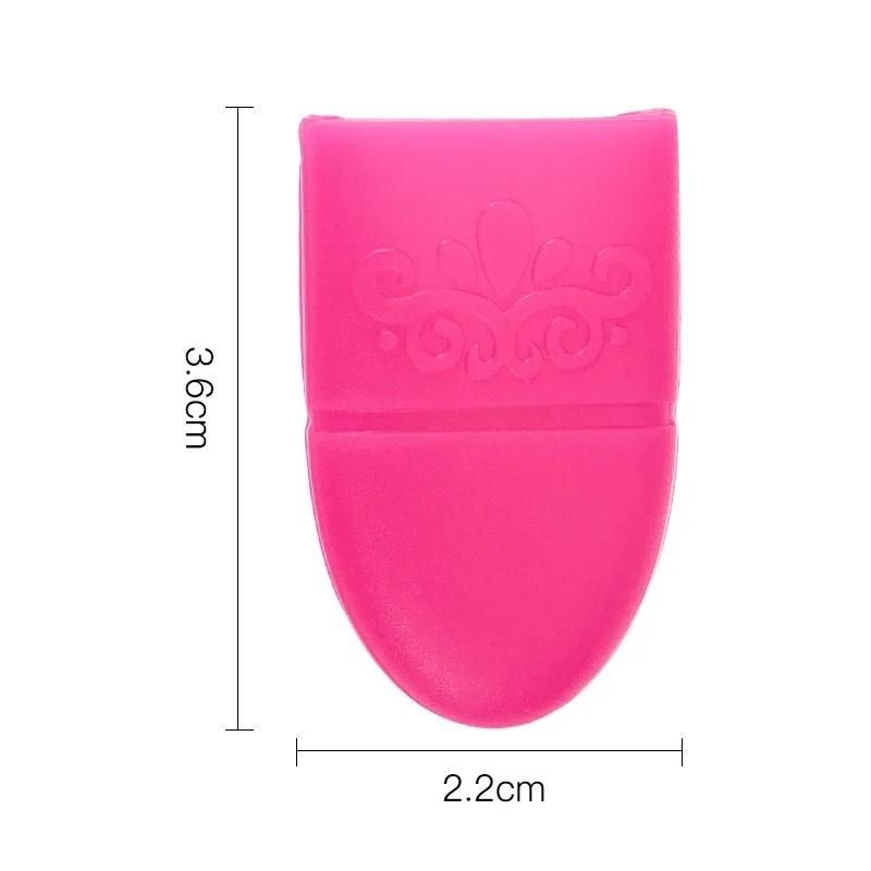 5pcs Nail Art Soak off Cap Clip UV Gel Polish Remover Tools Professional Nail Art Accessories Random Color