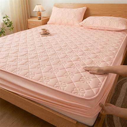 New Style Class A Raw Cotton Padded Waterproof Fitted Bed Sheet Mattress Cover Bedspread Comforter for Bedding Protection