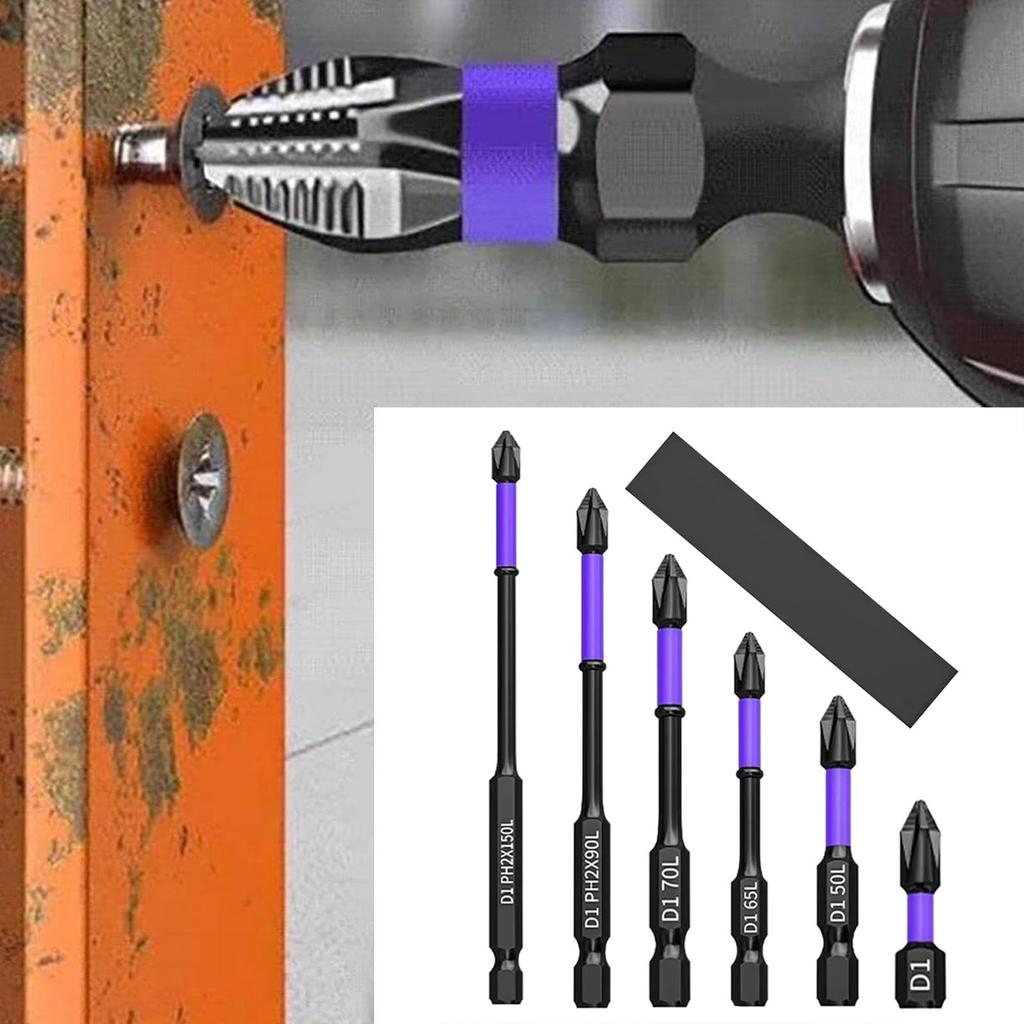 D1 anti-slip and shockproof cross screwdriver drill bit Precision Multipurpose Extractor for Automotive Electronics Furniture