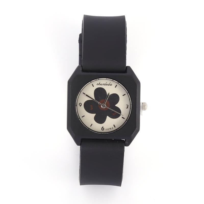 Dopamine Silicone Belt Casual Ladies Watch Fashion Cute Small Fresh Student Quartz Watch Female