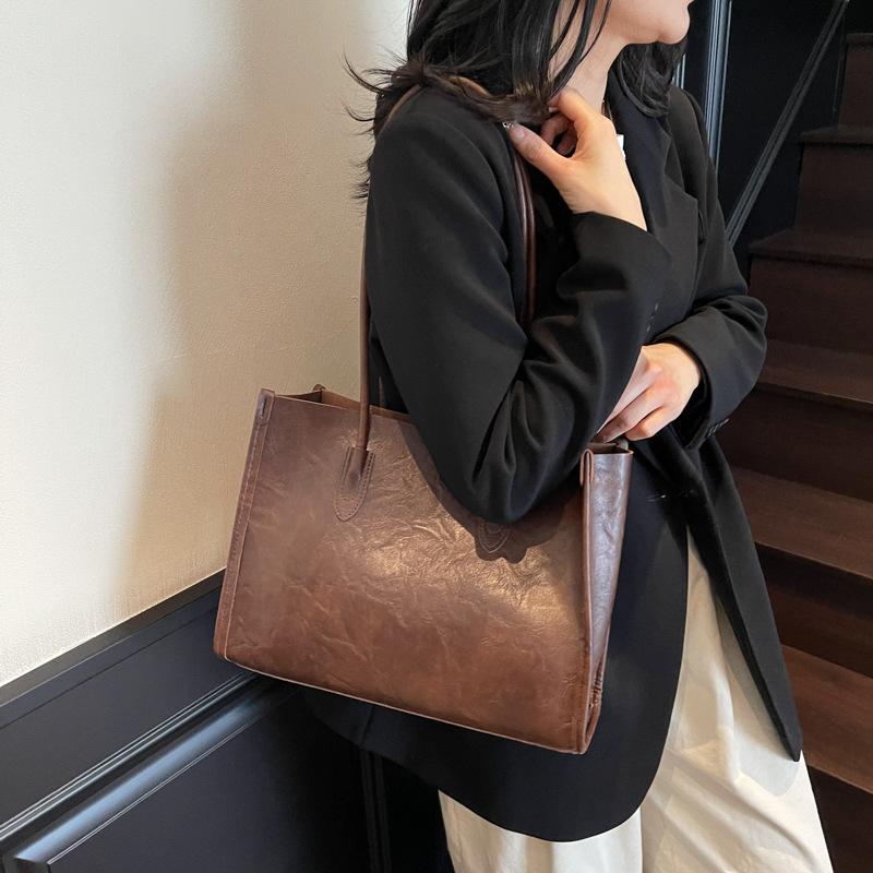 Tote bag new armpit bag women's casual large-capacity shoulder bag portable commuter women's bag