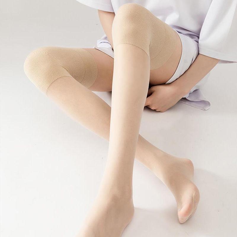 Women's Summer Over-the-Knee Air Conditioning Socks: Thin, Anti-Hook, Knee Protectors, High Stockings.