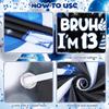 13th Birthday Party Decorations Banner for Boys Bruh I'm 13 Backdrop Funny Teenage Bday Banner Teen Boy 13th Birthday Decor 5.9x3.6ft Happy 13 Years