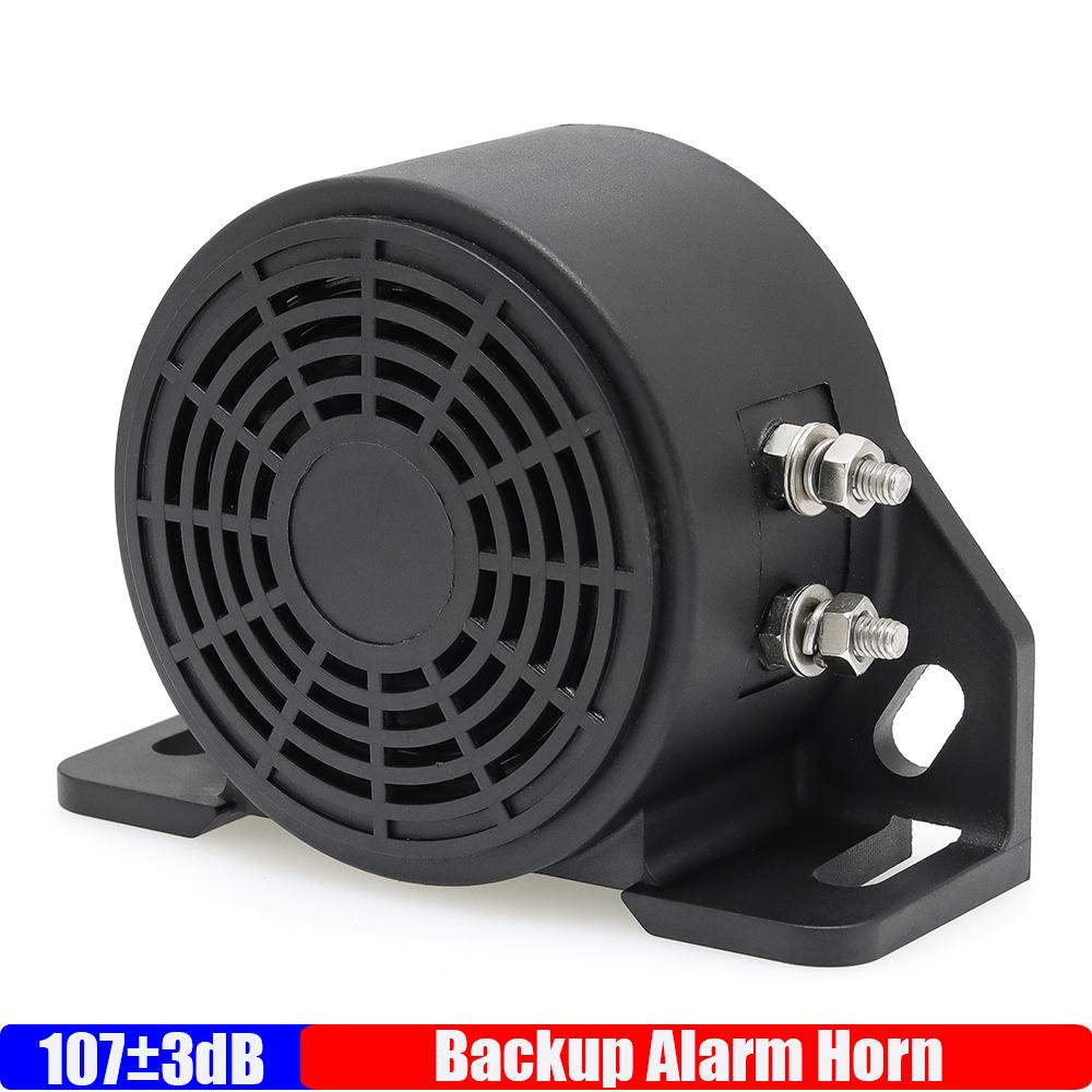 ZMFJH 12V-48V Truck Reversing Alarm Engineering Waterproof Warning Horn 105dB Backup Alarm Truck Reversing Buzzer Sound Alarm horn