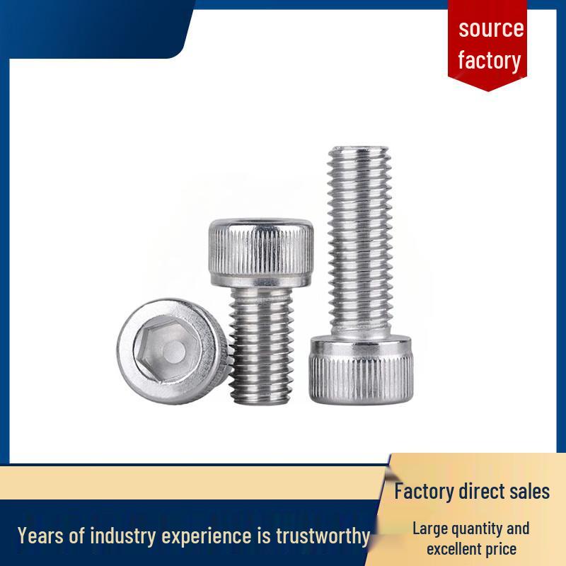 Junceng 304 Stainless Steel Hex Socket Cap Head Screw