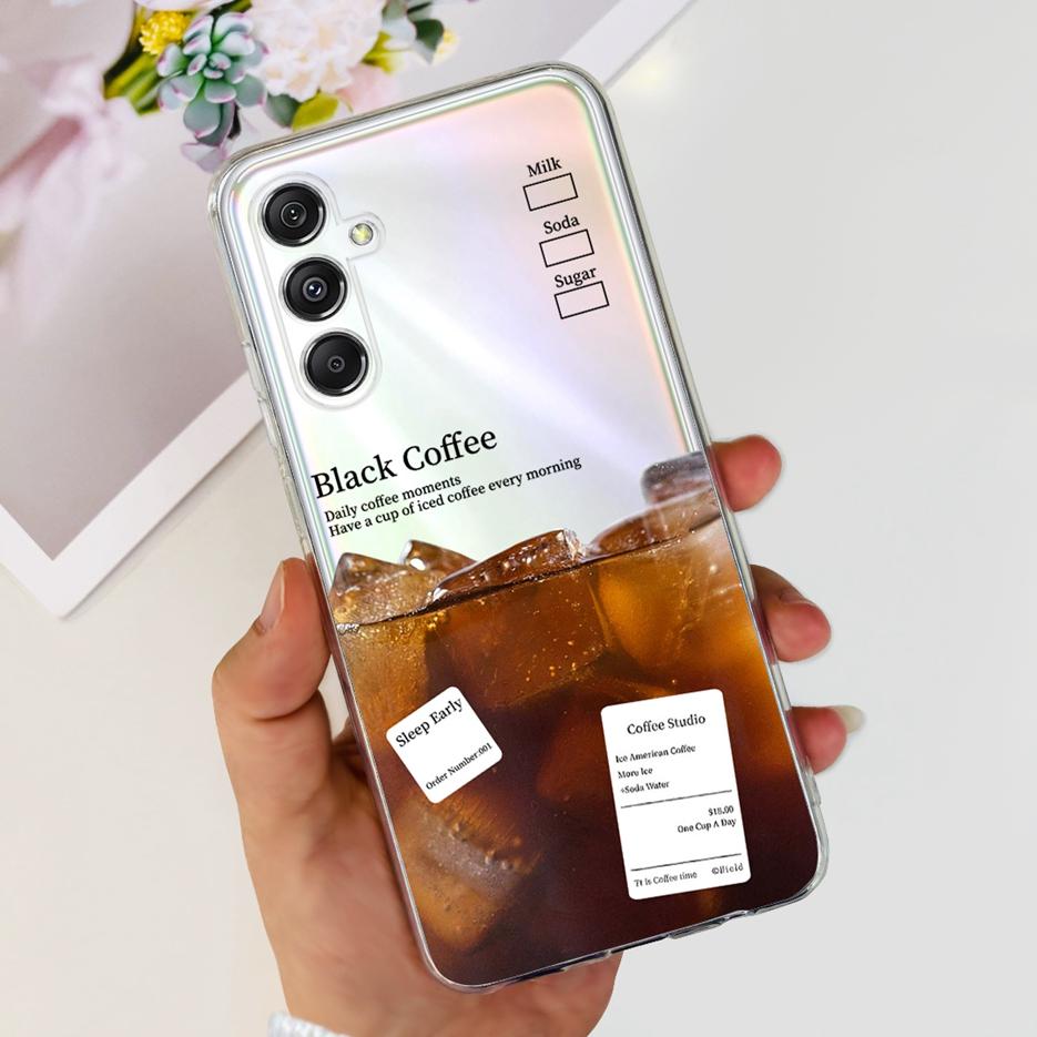 For Samsung Galaxy M34 5G Case SM-M346B New Fashion Painted Cover Clear Silicone Case For Samsung M34 M 14 Galaxy M14 Soft Shell