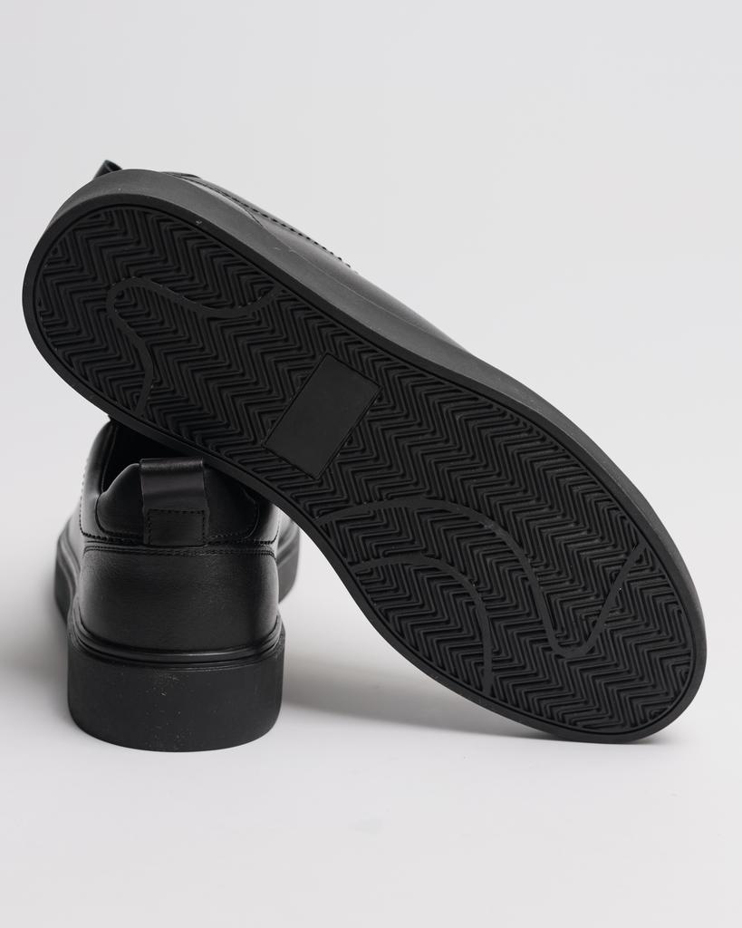 Herrenschuhe mit Gummizug Davis 47775 40 schwarz Leder