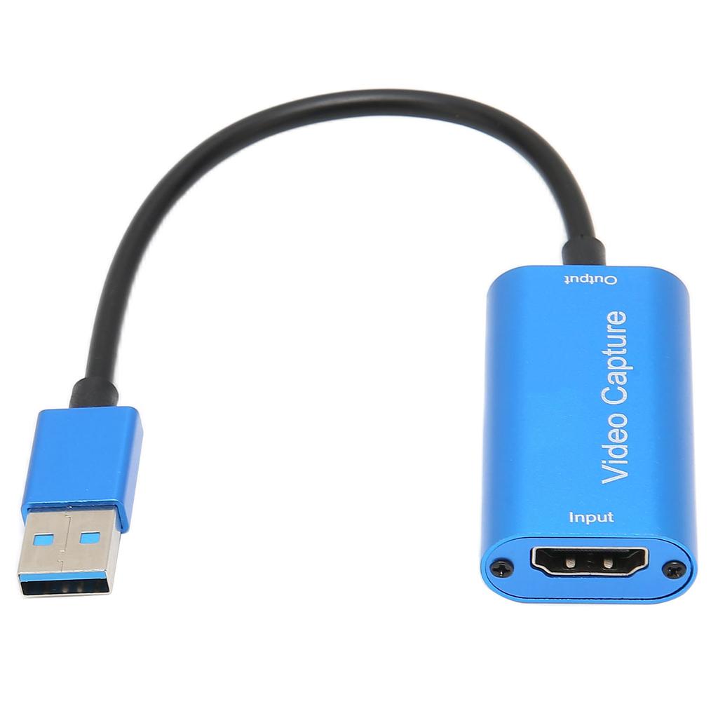 Video Capture Card USB3.0 4K HD Multimedia Interface Capturer To USB for Streaming Games Live Teaching Or Conference
