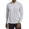 Men's Summer Solid Color Hooded Slim Sun Outdoor Beach Hiking Mountaineering Top