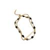 French Retro Double-Layer Bracelet: Stylish Light Luxury Bangle for Women.
