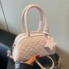 New sweet wind star grid embroidery thread handbag bag high sense fashion versatile messenger bag women