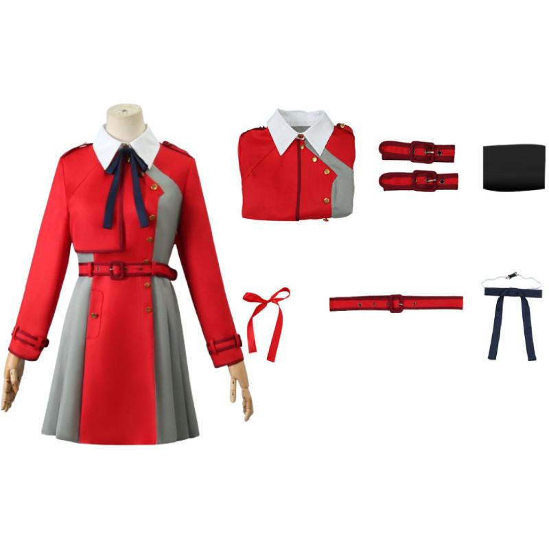 Recoil Chisato Lycoris Nishikigi Takinai Cosplay Animation Costumes Halloween