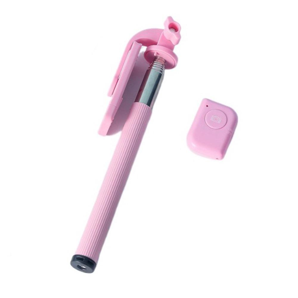 3.5mm Plug Mini Wire Controlled Selfie Stick Type-C Plug Extendable Selfie Stick  Mobile Phone